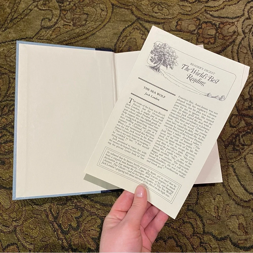 The Sea Wolf by Jack London. Vintage 1989 Readers Digest Hardcover Edition. - Picture 4 of 10